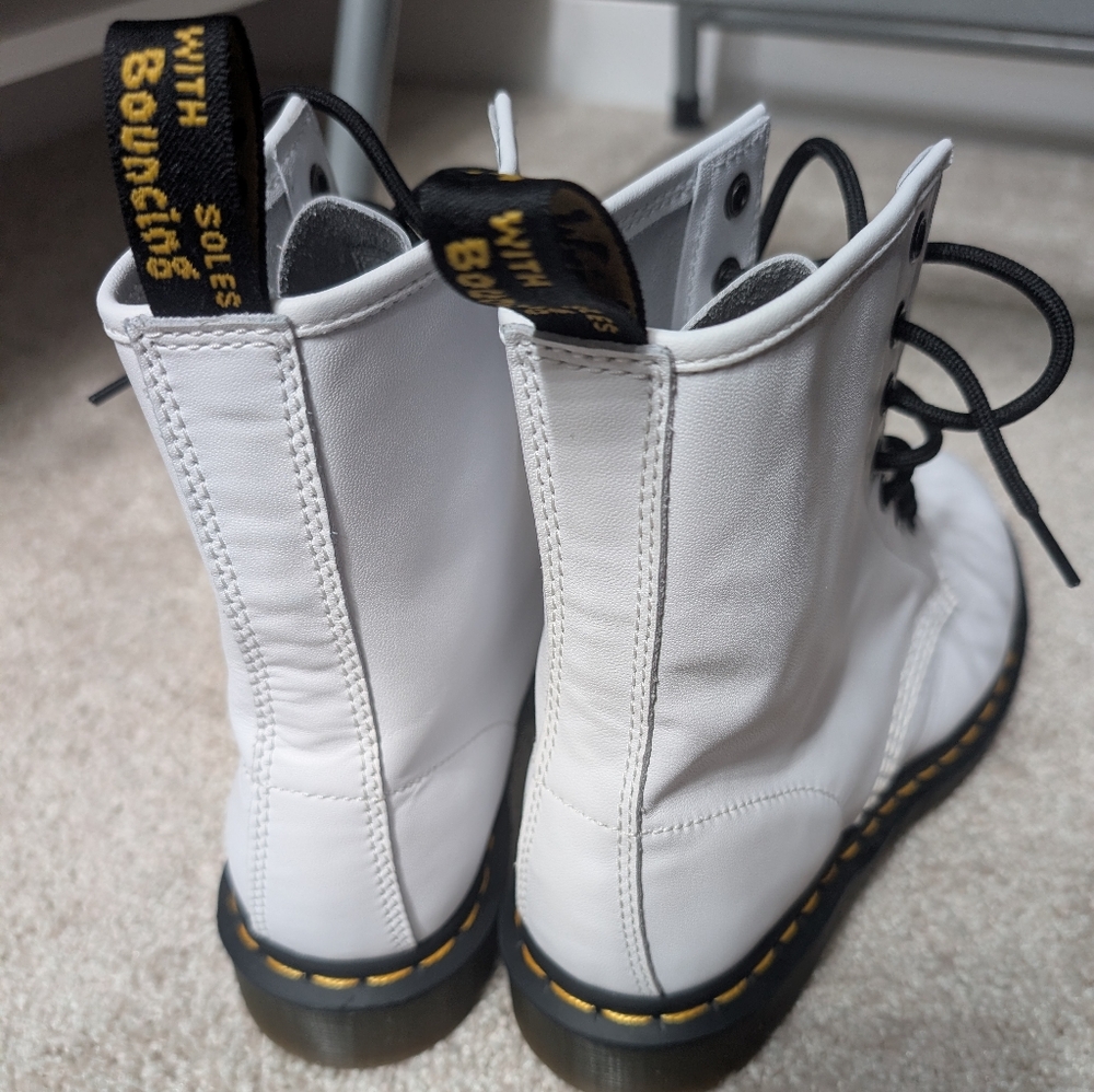 Like New White Docs - image 3